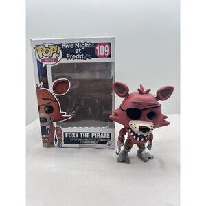 Foxy The Pirate in Box Five Nights at Freddys Funko Pop Figurine